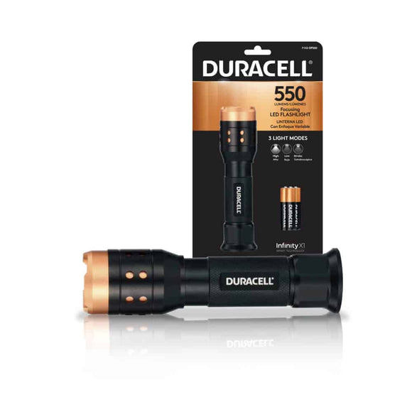 Duracell 550 Lumen Aluminum Focusing LED Torch