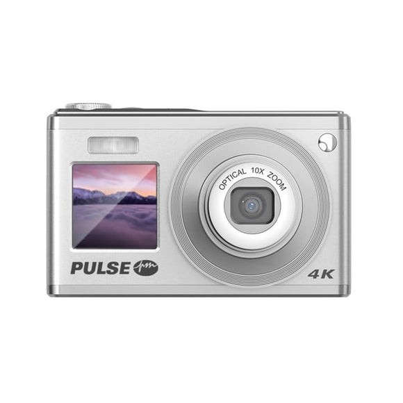PULSE 10X Optical Zoom 4K 60.0 MP Compact Camera – Silver