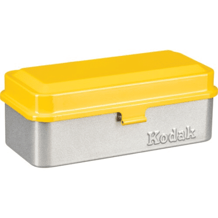 Kodak Metal Film Case 120/135 – Yellow/Silver
