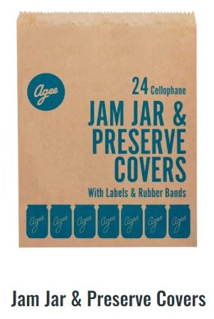 Agee Jam Jar & Preserve Covers 24 Piece