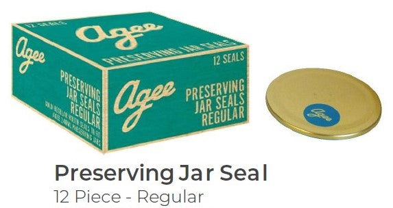 Agee Preserving Jar Lids and Bands (Multiple options)