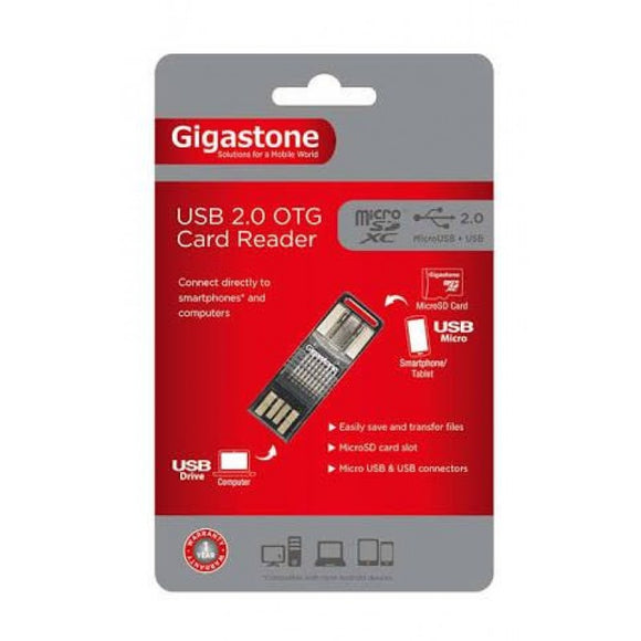 Gigastone U102 Micro USB Card Reader