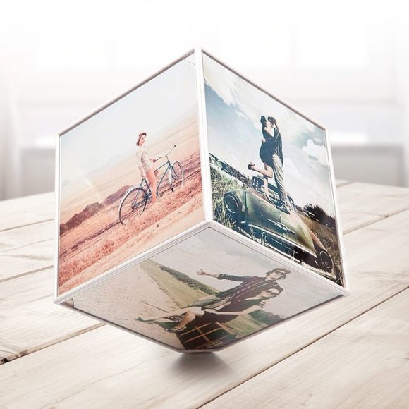 Pronto Spinning Photo Cube