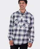 Swanndri Egmont Half Button Cotton Shirt - Mix & Match Two for $80!