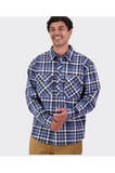 Swanndri Egmont Half Button Cotton Shirt - Mix & Match Two for $80!