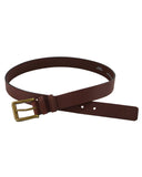 Swanndri Men's Black or Brown Leather Jeans Belt 30 - 40mm Wide