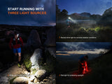 Fenix - HP12R-T Headlamp (1300 lumens) Colour Options