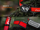 Fenix - HP12R-T Headlamp (1300 lumens) Colour Options