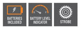 Fenix TK30 White Laser Spotlight/Flashlight (1200m Beam Range)