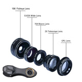 Apexel Deluxe 5 in 1 Lens Kit