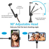 Dispho Seajic Bluetooth Selfie Stick - Magic Pipe