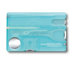 Swisscard Nailcare IceBlue showing tools